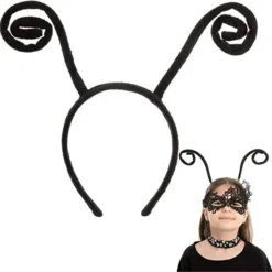 Joyin 3pcs Halloween Black Antenna Headband - Costume Accessories