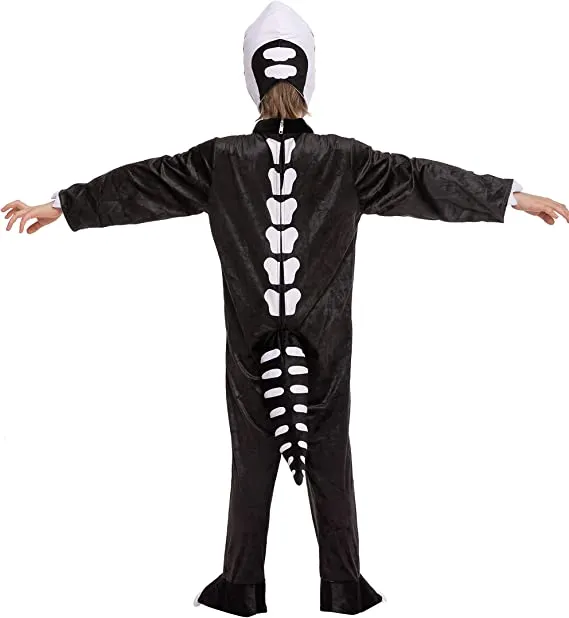 Spooktacular Kids T rex Skeleton Halloween Costume - Group Costumes 7 Spooktacular Kids T rex Skeleton Halloween Costume - Group Costumes - Image 5