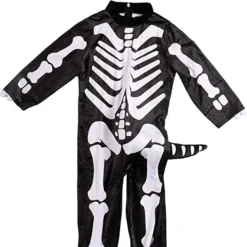 Spooktacular Kids T rex Skeleton Halloween Costume - Group Costumes 14 Spooktacular Kids T rex Skeleton Halloween Costume - Group Costumes -Halloween Costumes Sales 2022 Cartoonish Skeleton T rex Costume for Role Play Cosplay Child 5 结果