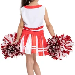 Spooktacular Girls High School Cheerleader Halloween Costume - Kid Halloween Costumes -Halloween Costumes Sales 2022 Cheerleading Girl Uniform Outfit Child 4 result