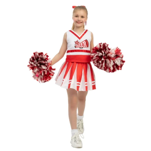 Spooktacular Girls High School Cheerleader Halloween Costume - Kid Halloween Costumes 1 Spooktacular Girls High School Cheerleader Halloween Costume - Kid Halloween Costumes -Halloween Costumes Sales 2022 Cheerleading Girl Uniform Outfit Child result