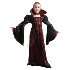 Spooktacular Girls Victorian Vampire Halloween Costume - Group Costumes