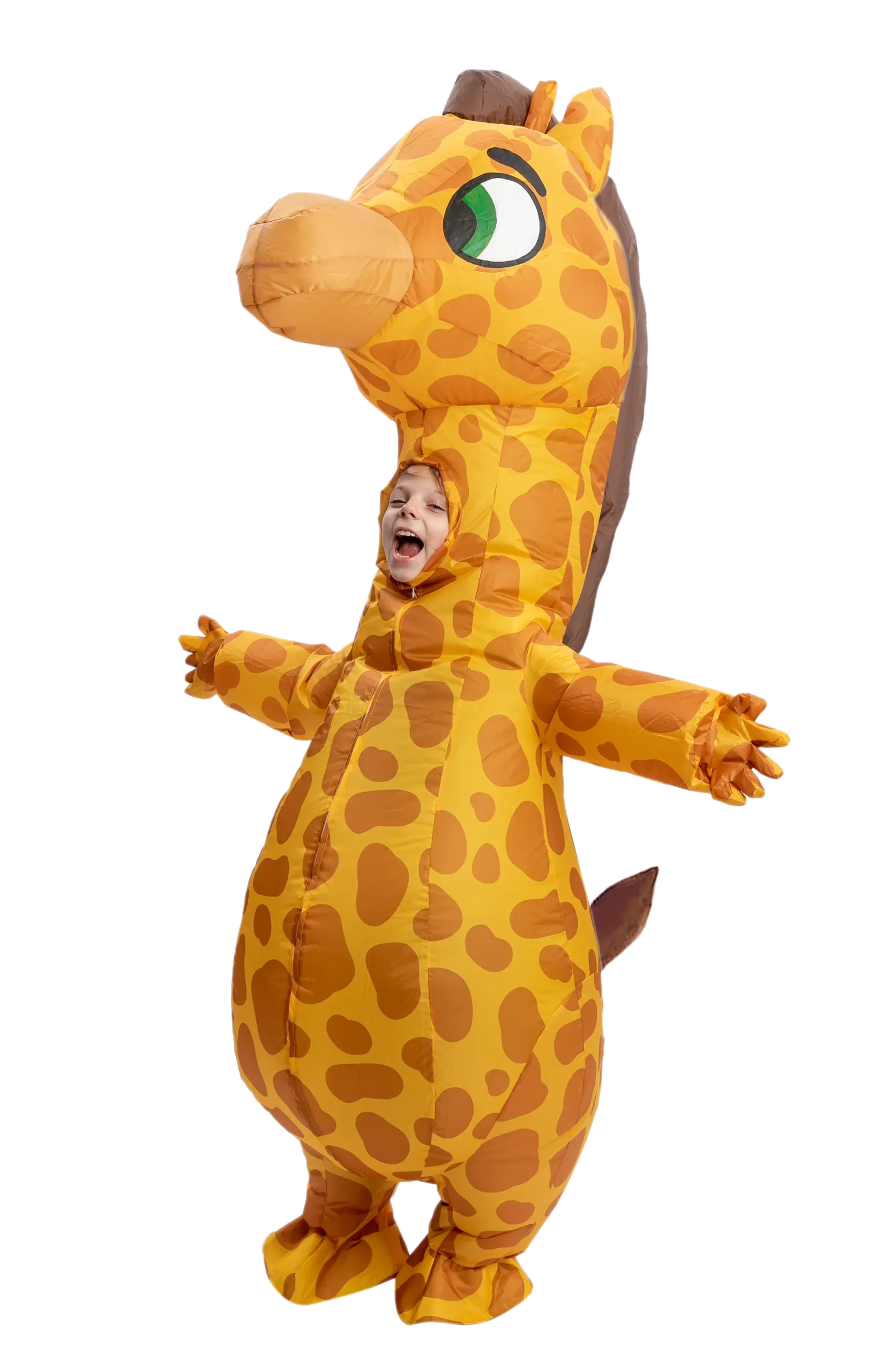 Spooktacular Child Inflatable Giraffe Costume - Group Costumes 4 Spooktacular Child Inflatable Giraffe Costume - Group Costumes - Image 2