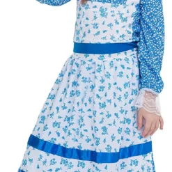 Spooktacular Girls Colonial Prairie Pioneer Halloween Costume - Kid Halloween Costumes -Halloween Costumes Sales 2022 Colonial Pioneer Costume for Girls 6