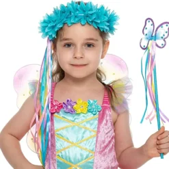 Spooktacular Girls Unicorn Rainbow Fairy Halloween Costume - Kid Halloween Costumes 13 Spooktacular Girls Unicorn Rainbow Fairy Halloween Costume - Kid Halloween Costumes -Halloween Costumes Sales 2022 Colorful Fairy Costume for Role Play Cosplay Child 6