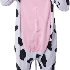 Spooktacular Adult Halloween Cow One-Piece Pajamas - Group Costumes 11 Spooktacular Adult Halloween Cow One-Piece Pajamas - Group Costumes -Halloween Costumes Sales 2022 Cow Animal Onesie Pajama Costume Adult 2 1