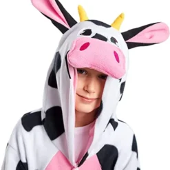 Spooktacular Childs Cow Onesie Halloween Costume - Onesie Costumes 12 Spooktacular Childs Cow Onesie Halloween Costume - Onesie Costumes -Halloween Costumes Sales 2022 Cow Animal Onesie Pajama Costume Child 4 result
