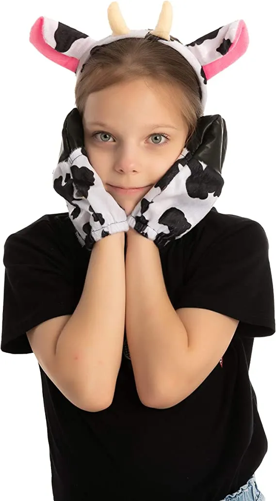 Spooktacular 5pcs Adults and Kids Cow Halloween Costume - Costume Accessories 6 Spooktacular 5pcs Adults and Kids Cow Halloween Costume - Costume Accessories - Image 4