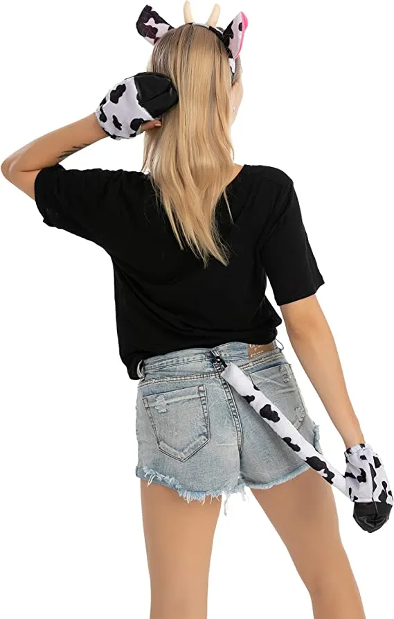 Spooktacular 5pcs Adults and Kids Cow Halloween Costume - Costume Accessories 9 Spooktacular 5pcs Adults and Kids Cow Halloween Costume - Costume Accessories - Image 7