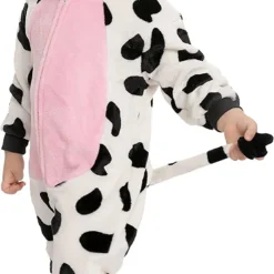 Spooktacular Baby Cow Onesie Halloween Costume - Onesie Costumes -Halloween Costumes Sales 2022 Cow Costume Onesie Child 7