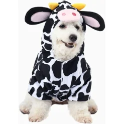 Spooktacular Dog Cow Halloween Costume Large - Pet Costumes