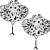 Spooktacular 2pcs Childrens Black Cow Print Cowboy Hat - Costume Accessories