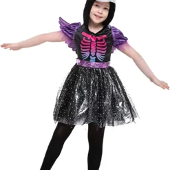 Spooktacular Girls Dark Unicorn Skeleton Dress Halloween Costume - Kid Halloween Costumes 11 Spooktacular Girls Dark Unicorn Skeleton Dress Halloween Costume - Kid Halloween Costumes -Halloween Costumes Sales 2022 Dark Unicorn Skeleton Dress Costume Cosplay Child 1