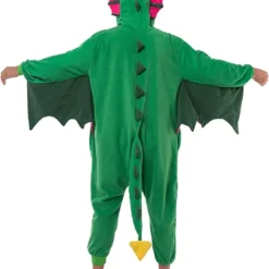 Spooktacular Adult Dragon Onesie Halloween Costume - Onesie Costumes -Halloween Costumes Sales 2022 Dragon Animal Onesie Pajama Costume Adult 5