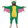 Spooktacular Adult Dragon Onesie Halloween Costume - Onesie Costumes