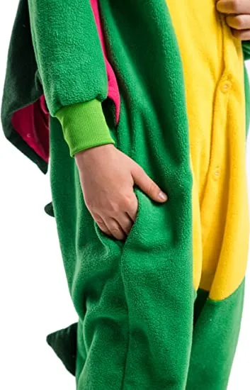 Spooktacular Kids Dragon Onesie Pajama Halloween Costume - Onesie Costumes 7 Spooktacular Kids Dragon Onesie Pajama Halloween Costume - Onesie Costumes - Image 5