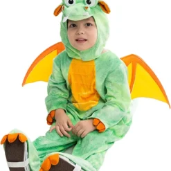 Spooktacular Baby Dragon Halloween Costume - Onesie Costumes 11 Spooktacular Baby Dragon Halloween Costume - Onesie Costumes -Halloween Costumes Sales 2022 Dragon Onesies Costume Set with Toy 4 1