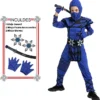 Spooktacular Boys Blue Dragon Ninja Halloween Costume - Group Costumes