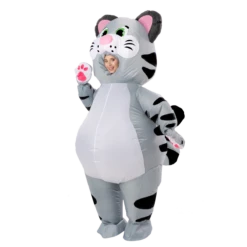 Spooktacular Kitty Full Body Inflatable Costume - Adult One Size - Adult Costumes
