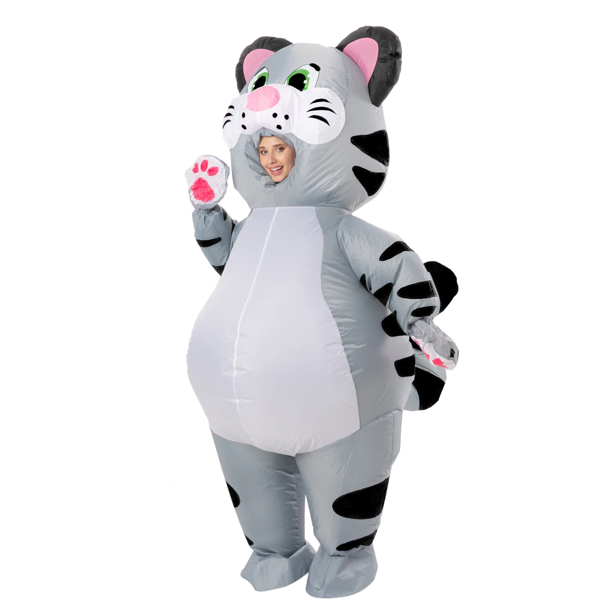 Spooktacular Kitty Full Body Inflatable Costume - Adult One Size - Adult Costumes 3 Spooktacular Kitty Full Body Inflatable Costume - Adult One Size - Adult Costumes