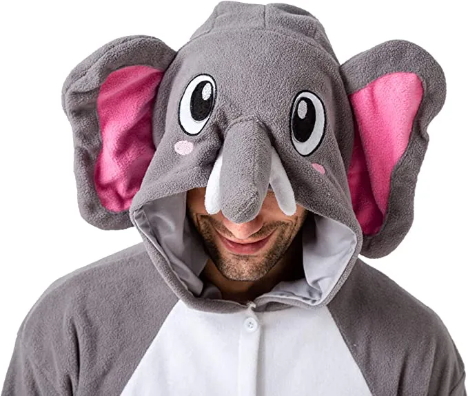 Spooktacular Adult Elephant Onesie Halloween Costume - Group Costumes 7 Spooktacular Adult Elephant Onesie Halloween Costume - Group Costumes - Image 5