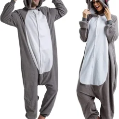 Spooktacular Adult Elephant Onesie Halloween Costume - Group Costumes 11 Spooktacular Adult Elephant Onesie Halloween Costume - Group Costumes -Halloween Costumes Sales 2022 Elephant Animal Onesie Pajama Costume Adult 5