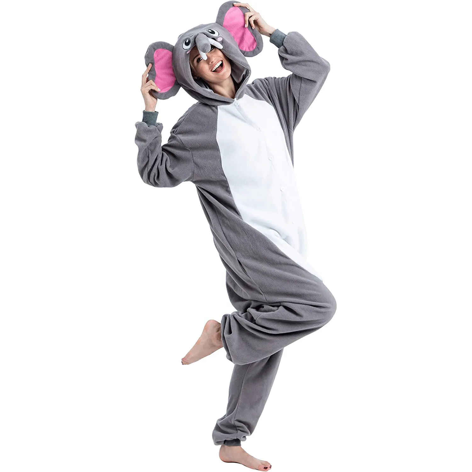 Spooktacular Adult Elephant Onesie Halloween Costume - Group Costumes 3 Spooktacular Adult Elephant Onesie Halloween Costume - Group Costumes