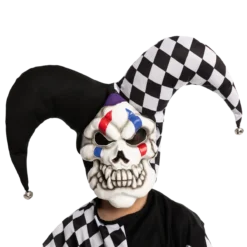 Spooktacular Kids Evil Jester Clown Halloween Costume - Kid Halloween Costumes -Halloween Costumes Sales 2022 Evil Clown Costume Child 4 result