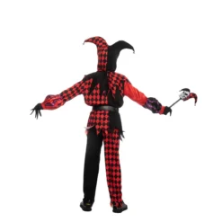 Spooktacular Kids Red Evil Jester Clown Halloween Costume - Kid Halloween Costumes -Halloween Costumes Sales 2022 Evil Jester Costume Red Cosplay Child 3 result