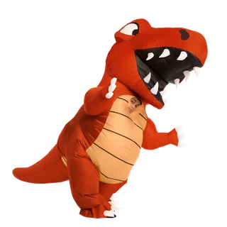 Spooktacular Child Unisex Red Dinosaur Full Body Inflatable Costume-M - Group Costumes 3 Spooktacular Child Unisex Red Dinosaur Full Body Inflatable Costume-M - Group Costumes
