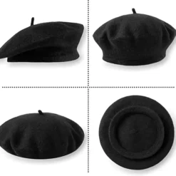 Spooktacular French Beret Hat for Cosplay - Costume Accessories 12 Spooktacular French Beret Hat for Cosplay - Costume Accessories -Halloween Costumes Sales 2022 French Beret Hat for Cosplay 5