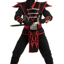 Spooktacular Kids Red Ninja Halloween Costume - Group Costumes -Halloween Costumes Sales 2022 George Washington Costume Set 4 结果 1