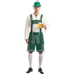 Spooktacular Mens German Oktoberfest Bavarian Costume - Adult Costumes -Halloween Costumes Sales 2022 German Bavarian Oktoberfest Costume Adult 3 1