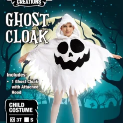 Spooktacular Kids Ghost Cloak Halloween Costume - Kid Halloween Costumes 10 Spooktacular Kids Ghost Cloak Halloween Costume - Kid Halloween Costumes -Halloween Costumes Sales 2022 Ghost Cloak Costume Cosplay Child 4 scaled 1