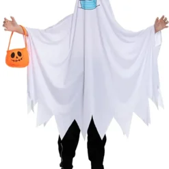 Spooktacular Child Ghost with Pumpkin Bucket Halloween Costume - Kid Halloween Costumes 14 Spooktacular Child Ghost with Pumpkin Bucket Halloween Costume - Kid Halloween Costumes -Halloween Costumes Sales 2022 Ghost Costume with Mask amp Pumpkin Bucket Cosplay Child 1