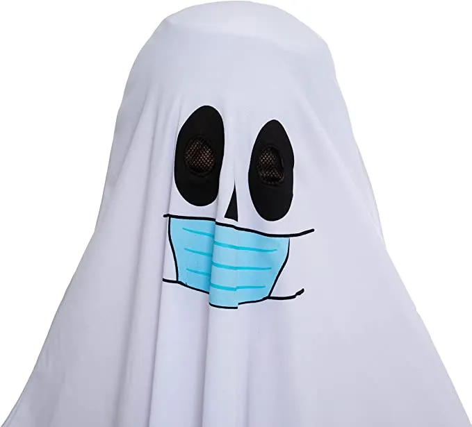 Spooktacular Child Ghost with Pumpkin Bucket Halloween Costume - Kid Halloween Costumes 6 Spooktacular Child Ghost with Pumpkin Bucket Halloween Costume - Kid Halloween Costumes - Image 4