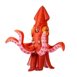 Spooktacular Adult Inflatable Giant Squid Halloween Costume - Group Costumes -Halloween Costumes Sales 2022 Giant Inflatable Squid Costume 2