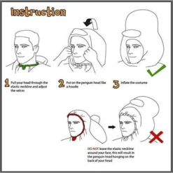 Spooktacular Adult Inflatable Giant Squid Halloween Costume - Group Costumes -Halloween Costumes Sales 2022 Giant Inflatable Squid Costume 6