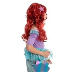 Spooktacular Girls Halloween Red Mermaid Wig - Costume Accessories -Halloween Costumes Sales 2022 Girl Mermaid Wig 3 结果