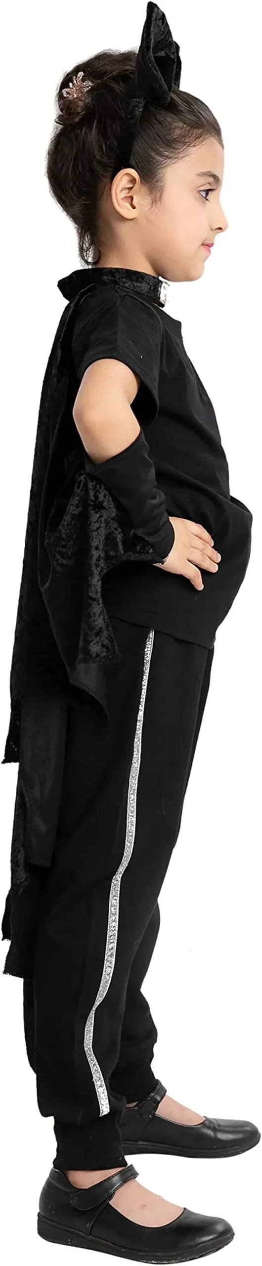 Spooktacular Kids Vampire Bat Wings Costume with Headband - Kid Halloween Costumes 5 Spooktacular Kids Vampire Bat Wings Costume with Headband - Kid Halloween Costumes - Image 3