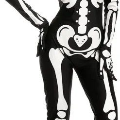 Spooktacular Womens Glow in the Dark Skeleton Halloween Costume - Group Costumes -Halloween Costumes Sales 2022 Glow in the Dark Skeleton Costume Cosplay Adult 2 结果