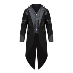 Spooktacular Mens Steampunk Gothic Tailcoat Victorian Costume - Adult Costumes