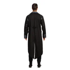 Spooktacular Mens Steampunk Gothic Tailcoat Victorian Costume - Adult Costumes -Halloween Costumes Sales 2022 Gothic Steampunk Vintage Tailcoat Victorian Adventurer Costume for Men Cosplay 4 结果 1 scaled 1