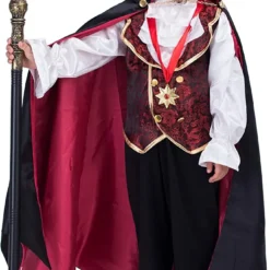 Spooktacular Boys Gothic Vampire Costume - Group Costumes -Halloween Costumes Sales 2022 Gothic Vampire Costume Set Boys 7