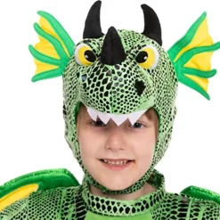 Spooktacular Kids Dragon Halloween Costume - Kid Halloween Costumes 11 Spooktacular Kids Dragon Halloween Costume - Kid Halloween Costumes -Halloween Costumes Sales 2022 Green Dragon Costume Cosplay Child 6