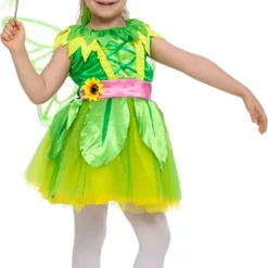 Spooktacular Girls Green Fairy Halloween Costume - Kid Halloween Costumes -Halloween Costumes Sales 2022 Green Fairy Costume For Role Play Cosplay Girls 6