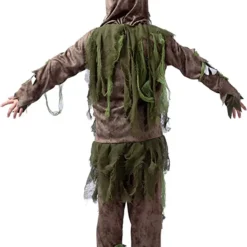 Spooktacular Kids Swamp Skeleton Zombie Halloween Costume - Kid Halloween Costumes -Halloween Costumes Sales 2022 Green Swamp Zombie Costume Child 5 结果