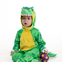 Spooktacular Baby Green Dinosaur Costume for Halloween - Kid Halloween Costumes