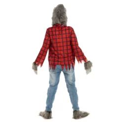 Spooktacular Kids Red Werewolf Costume with Mask - Kid Halloween Costumes -Halloween Costumes Sales 2022 Grey Werewolf Costume Child 3 scaled 1