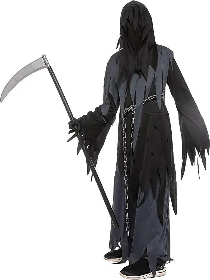 Spooktacular Kids Grim Reaper Halloween Costume - Kid Halloween Costumes 7 Spooktacular Kids Grim Reaper Halloween Costume - Kid Halloween Costumes - Image 5
